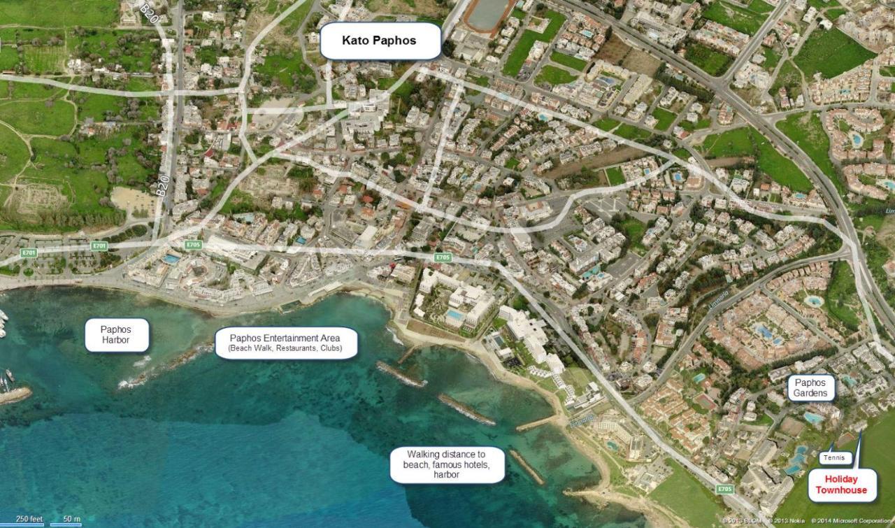 2 Bedroom Townhouse, Close To Paphos Harbour, Use Of Onsite Facilities エクステリア 写真