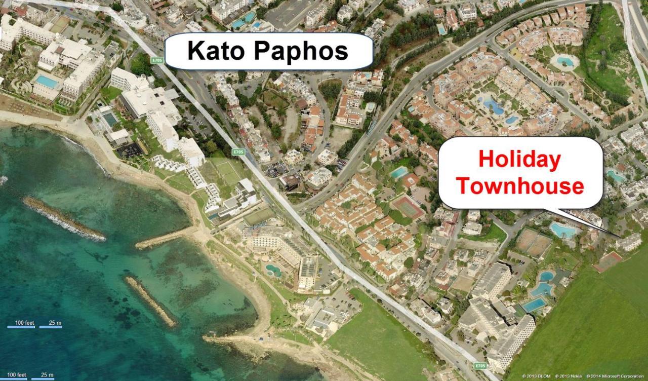 2 Bedroom Townhouse, Close To Paphos Harbour, Use Of Onsite Facilities エクステリア 写真